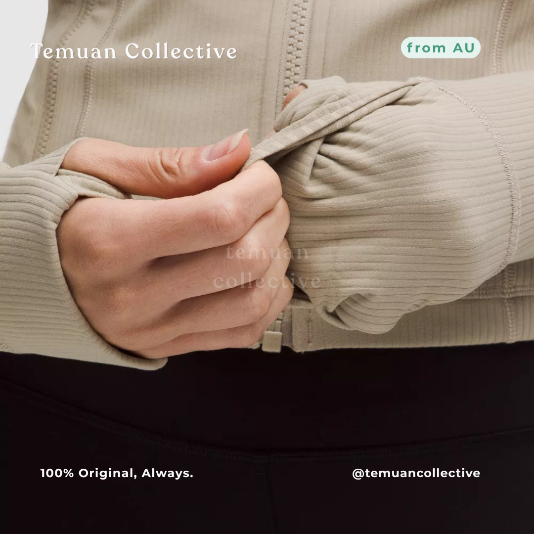 Lululemon Define Cropped Jacket Ribbed Nulu