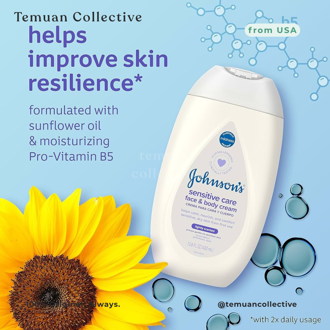 Johnson’s Sensitive Care Face & Body Cream