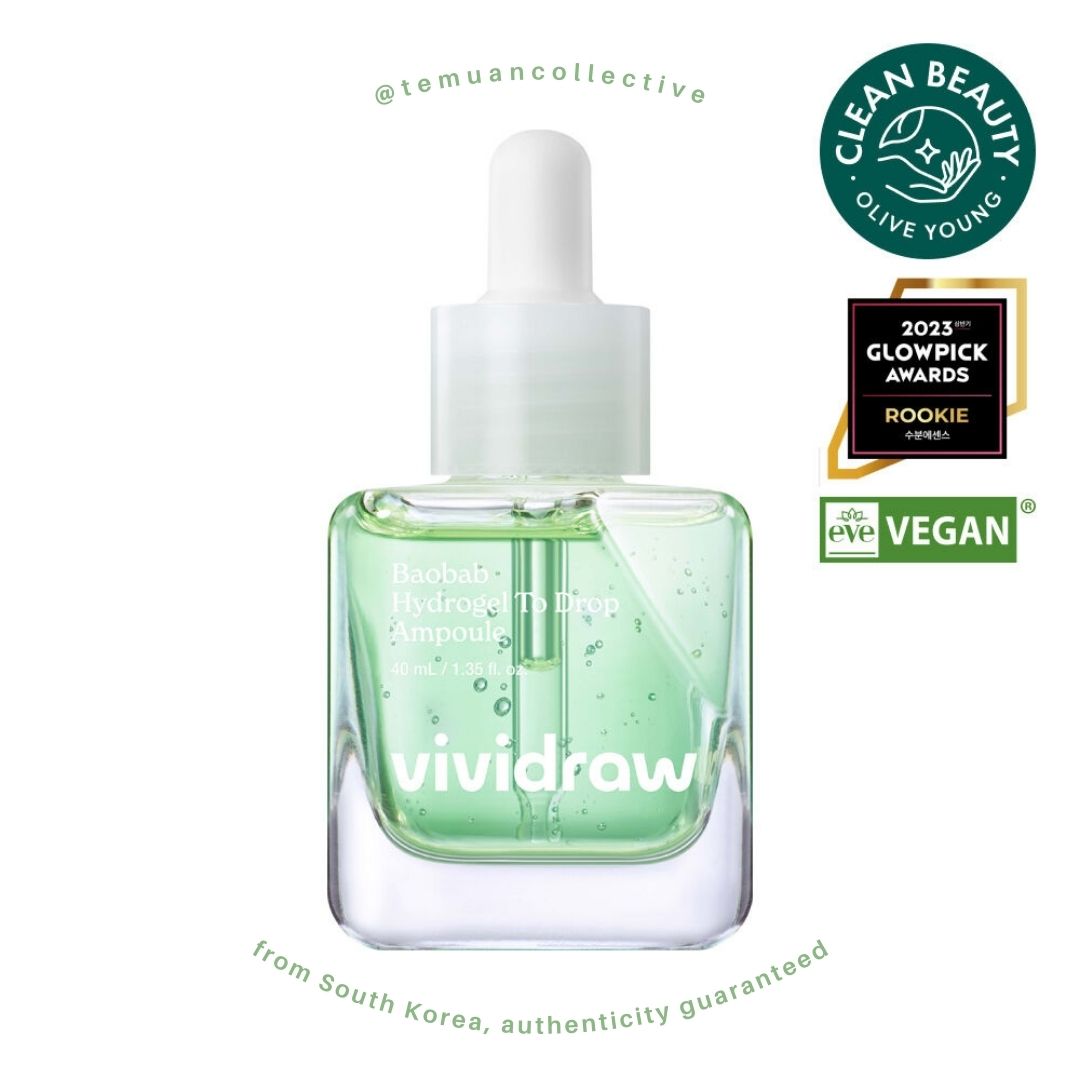 Vividraw Baobab Hydrogel To Drop Ampoule 40mL
