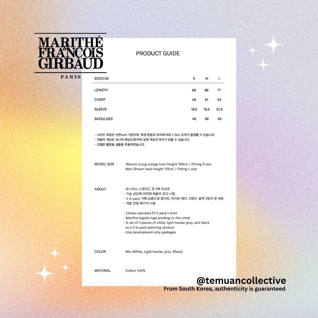 Marithe Francois Girbaud 3 pack Regular Logo Tee Mix