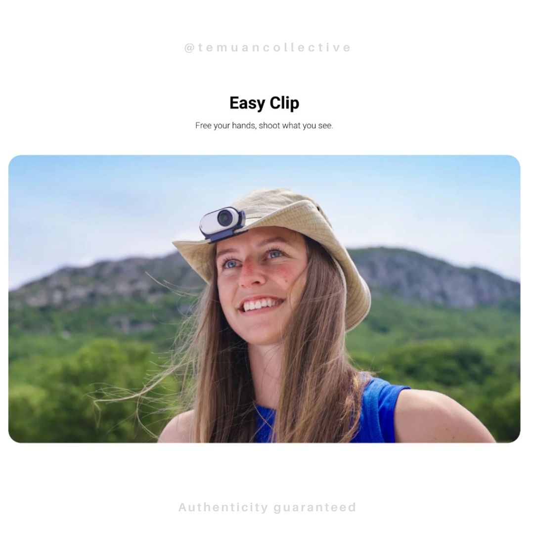 Insta360 GO 3, GO 3S Easy Clip for Cap etc