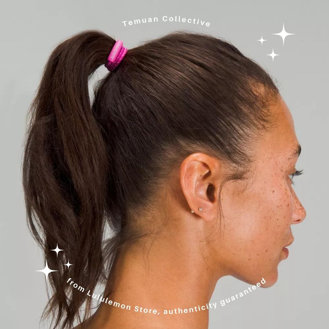 LULULEMON Silicone Hair Ties 3 Pack