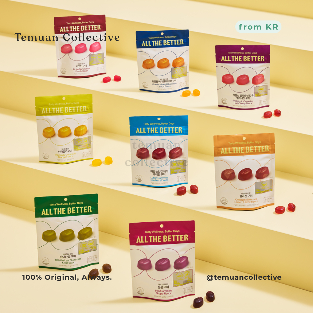 All The Better Melatonin Supplement Gummies