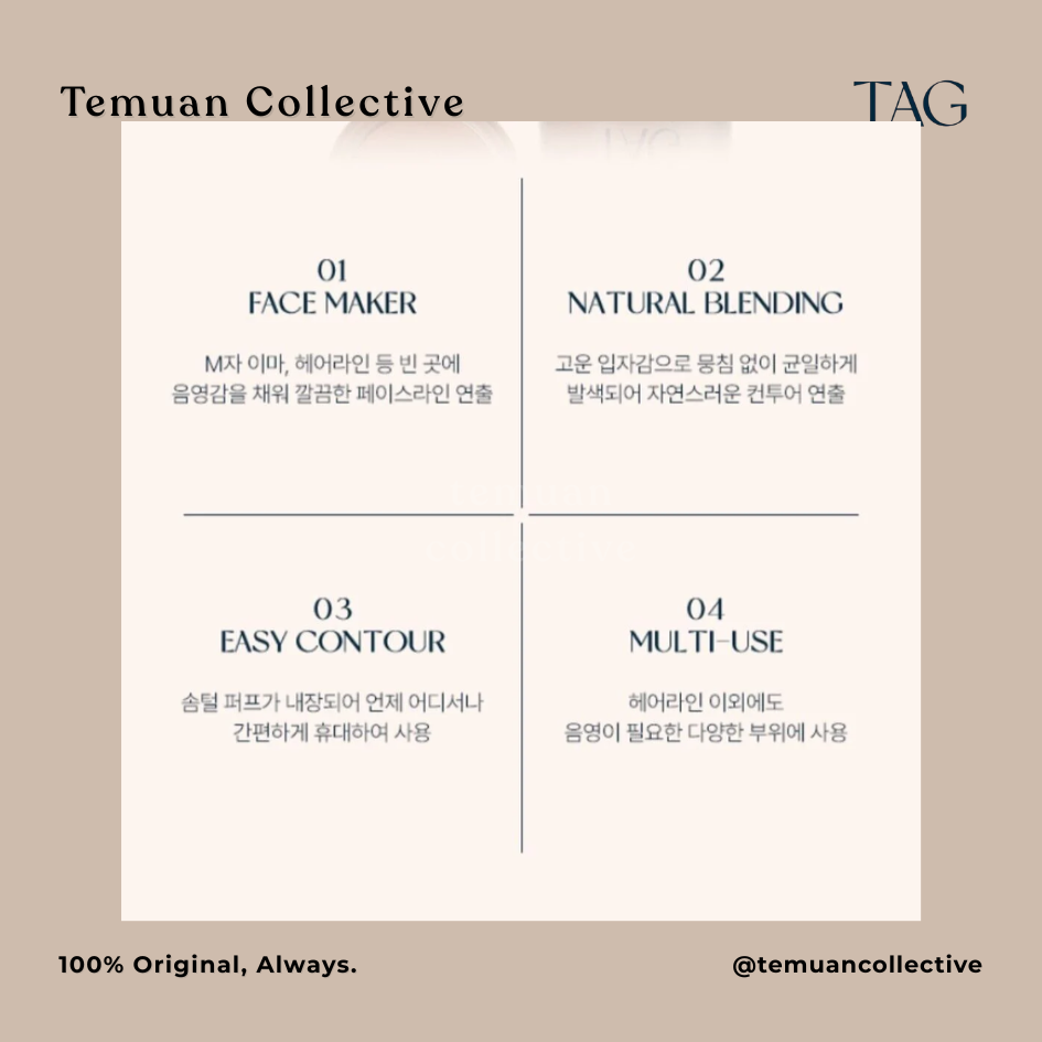 TAG - TOUCH A GLEAM Hair Contour Cushion