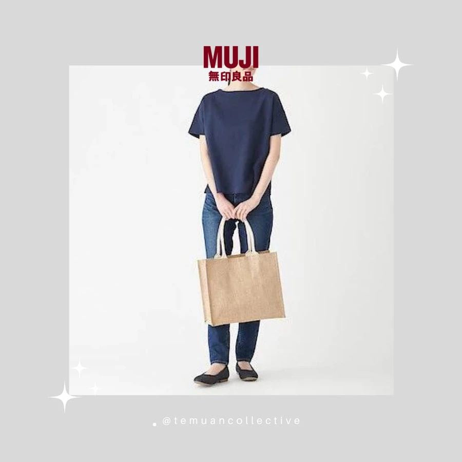 MUJI Japan Jute Bag - Shopping Bags/Handbag