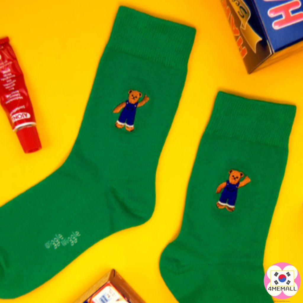 Wiggle Wiggle Korea Combed Cotton Socks