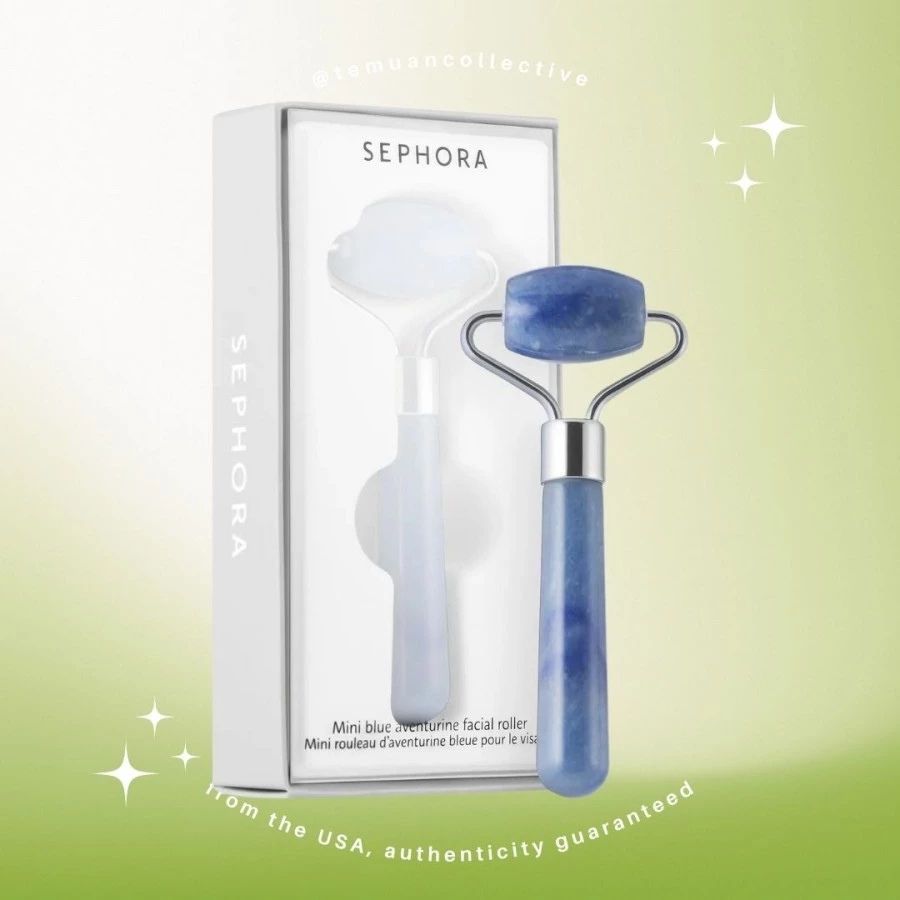 SEPHORA USA Aventurine Facial Roller Guasha Skincare Tools