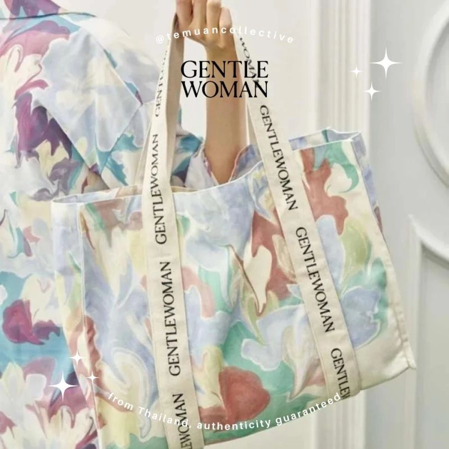 GENTLE WOMAN Hearty Box Tote Bag