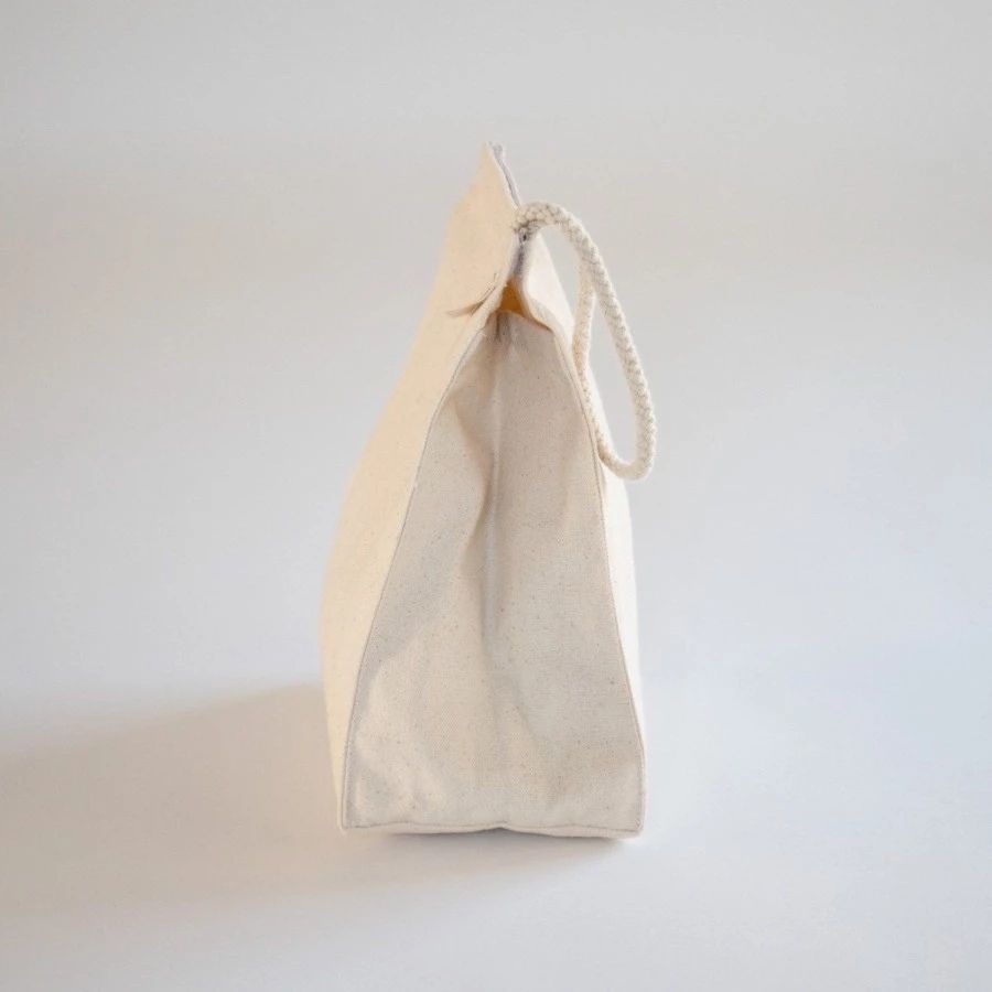 Natural Canvas Lunch Bag Kanvas Hampers