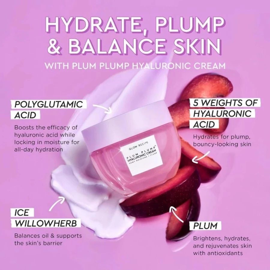 Glow Recipe Plum Plump Refillable Hyaluronic Acid Moisturizer