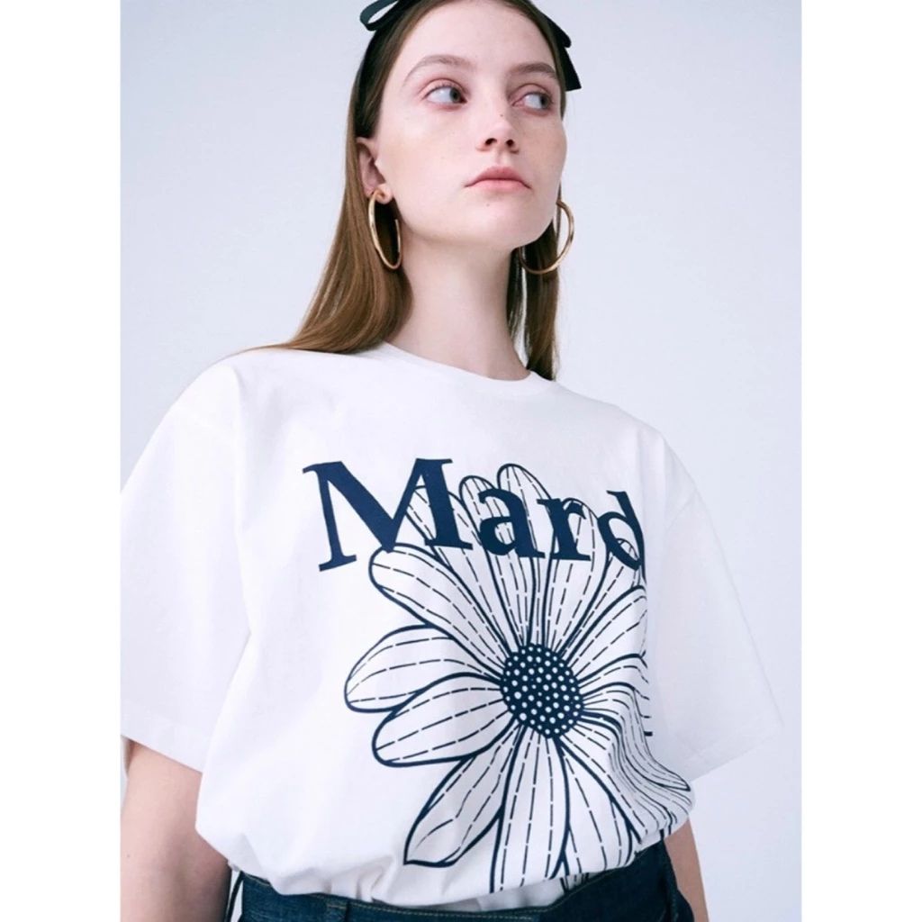 MARDI MERCREDI Tshirt Flower Mardi