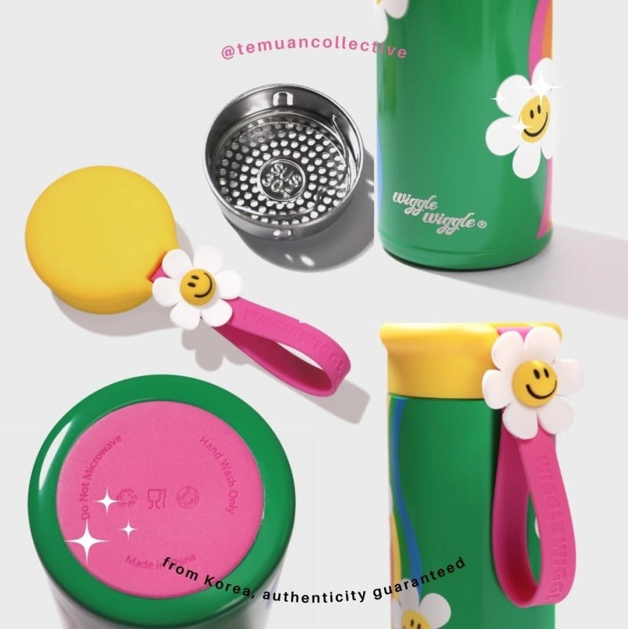 Wiggle Wiggle Smile We Love Strap Tumbler