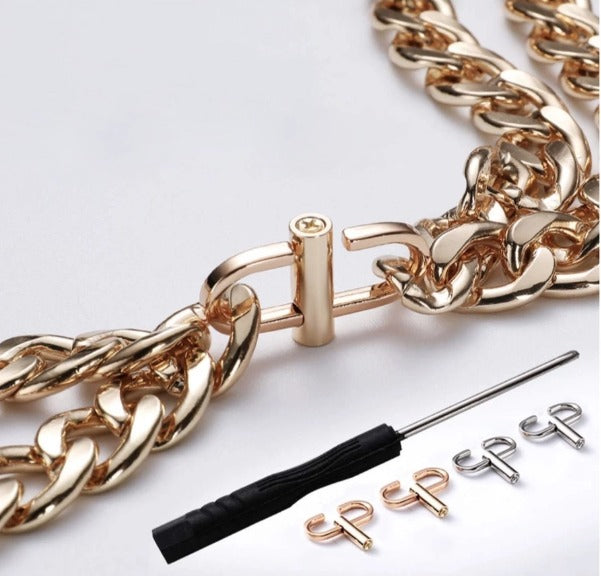 Bag Chain Length Adjuster / Buckle Clip Tali Tas - Strap Shorter / Pengatur Panjang Chains