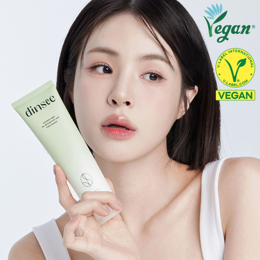 Dinsee Premium Vegan Low pH Hyaluronic Acid Foma Cleanser 150ml