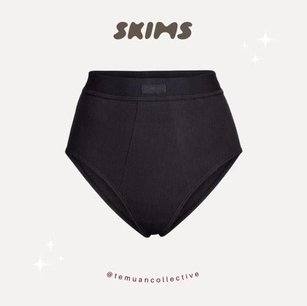 SKIMS Cotton Rib High Waisted Brief