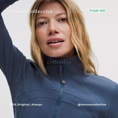 Lululemon Define Cropped Jacket Ribbed Nulu