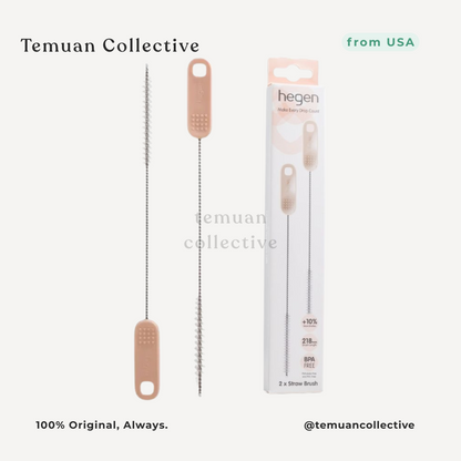 Hegen Straw Brush 2 Pack