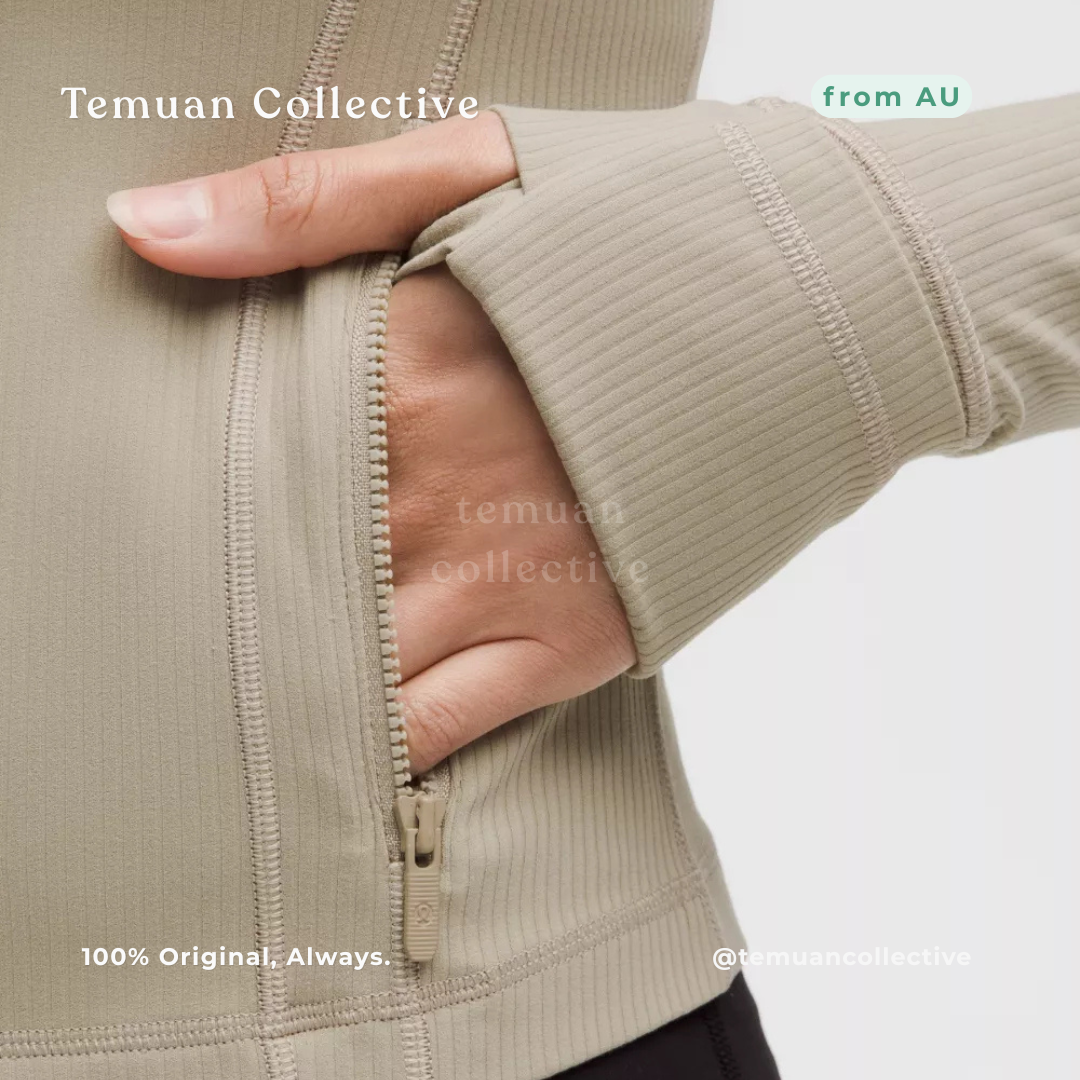 Lululemon Define Cropped Jacket Ribbed Nulu