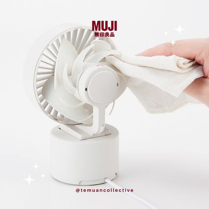 MUJI Japan Low Noise Usb Desk Fan