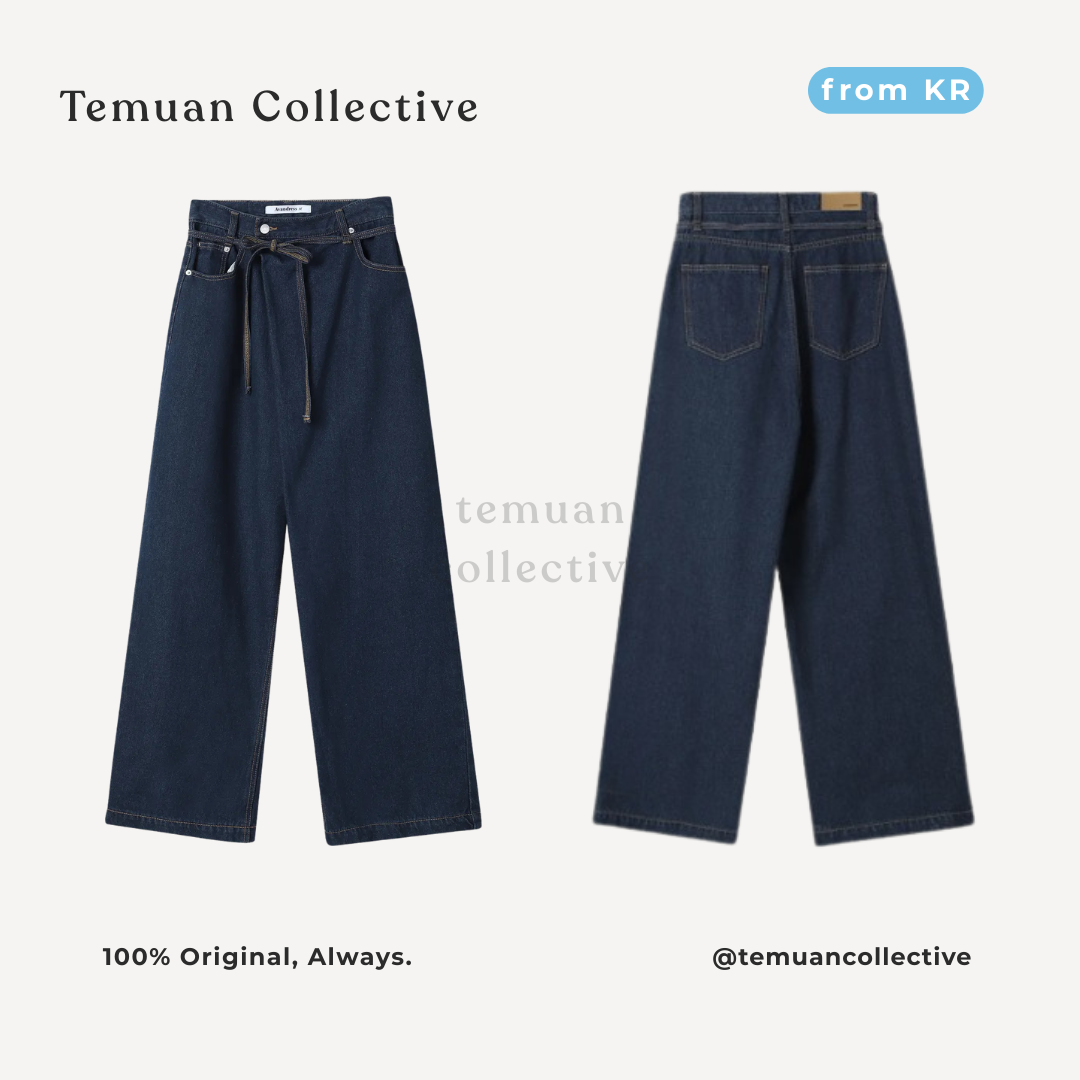 Avandress String Wrap Wide Pants