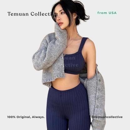 Alo Yoga High-Waist Pinstripe Zip-It Flare Legging