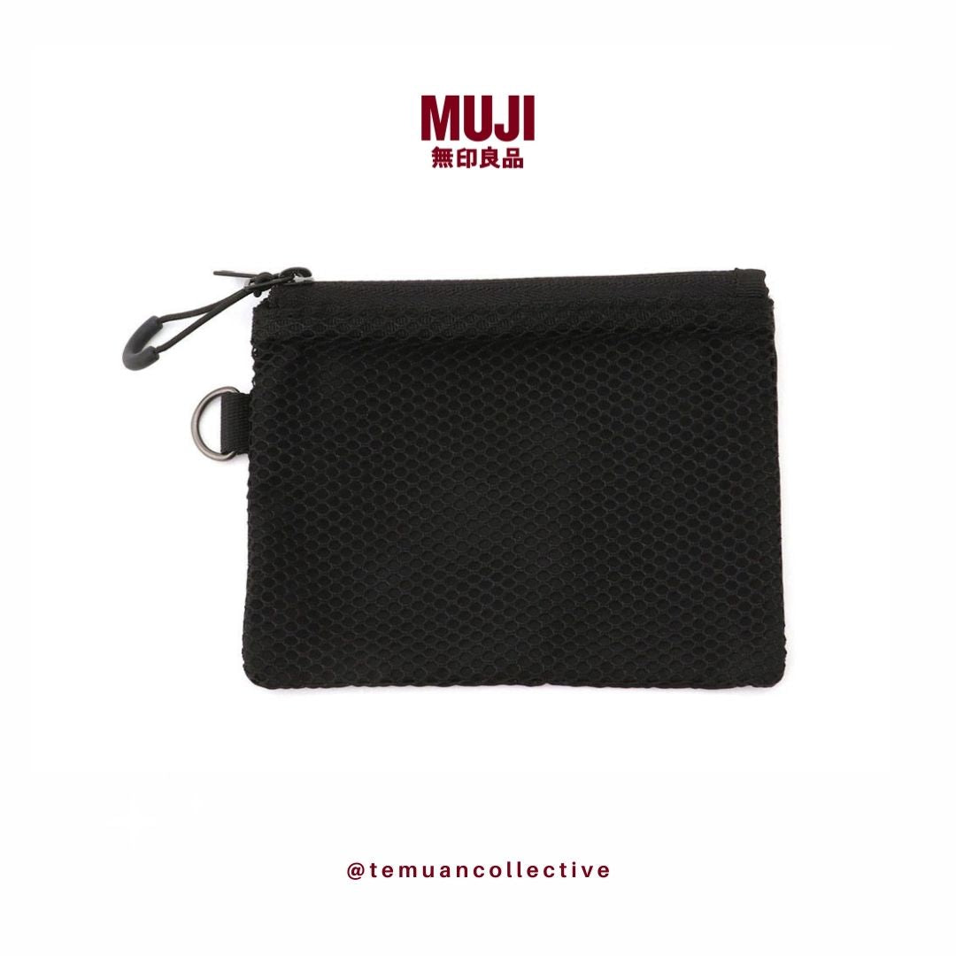 MUJI Japan Polyester Two Zipper case