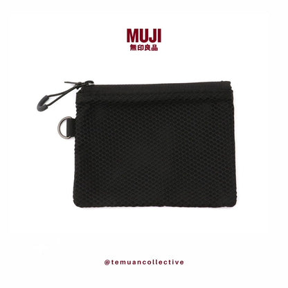 MUJI Japan Polyester Two Zipper case