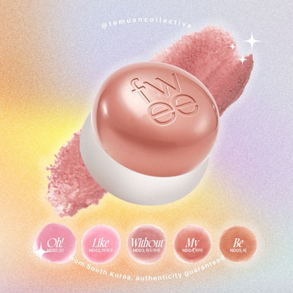 FWEE Lip & Cheek Blurry Pudding Pot