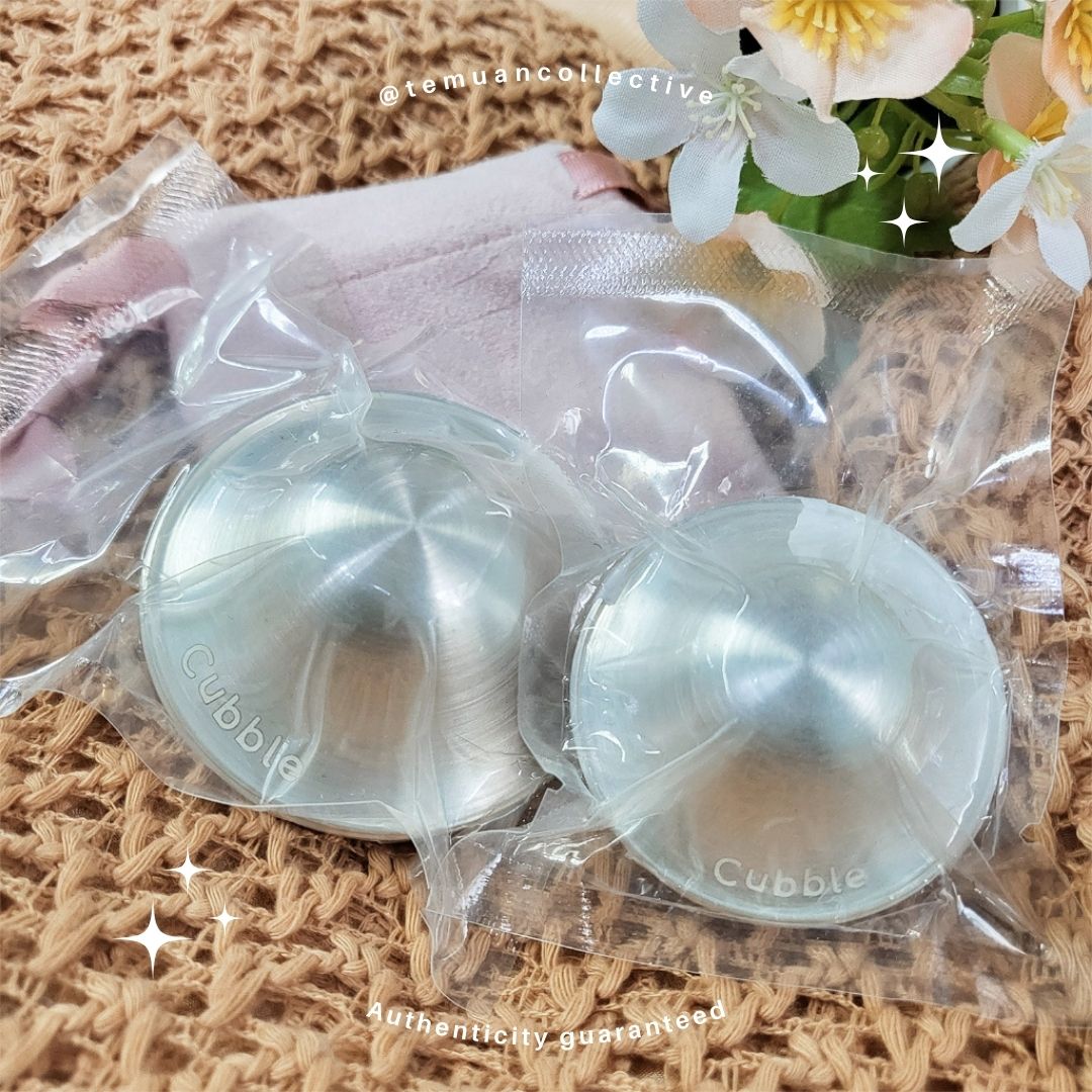 Cubble Silver Nursing Cups Pair of two 999 Pure Silver