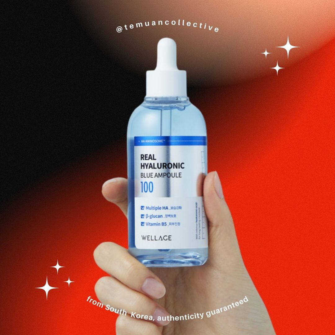 WELLAGE Real Hyaluronic Blue 100 Ampoule