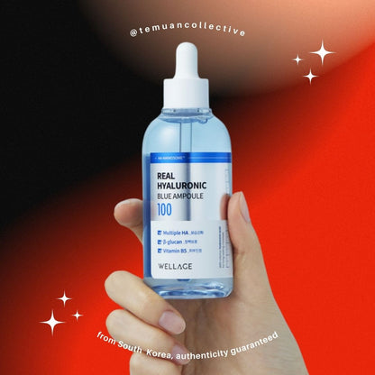 WELLAGE Real Hyaluronic Blue 100 Ampoule