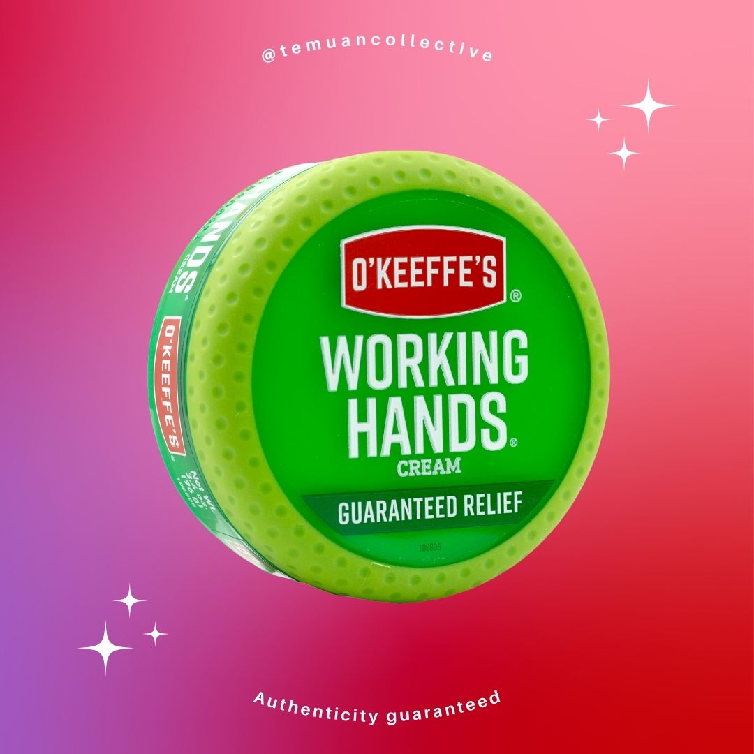 O'Keeffe's Company Working Hands Relief Extremely Dry Cream O Keeffe