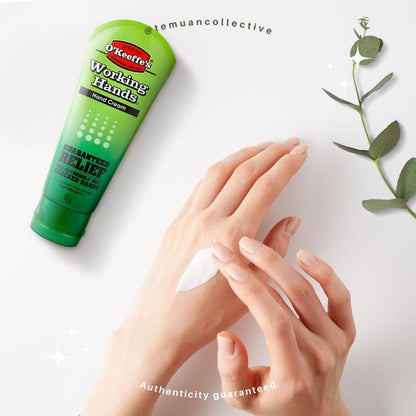 O'Keeffe's Company Working Hands Relief Extremely Dry Cream O Keeffe