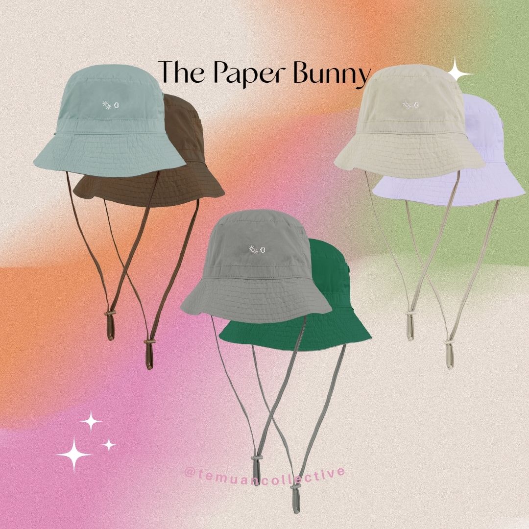 The Paper Bunny Reversible Bucket Hat