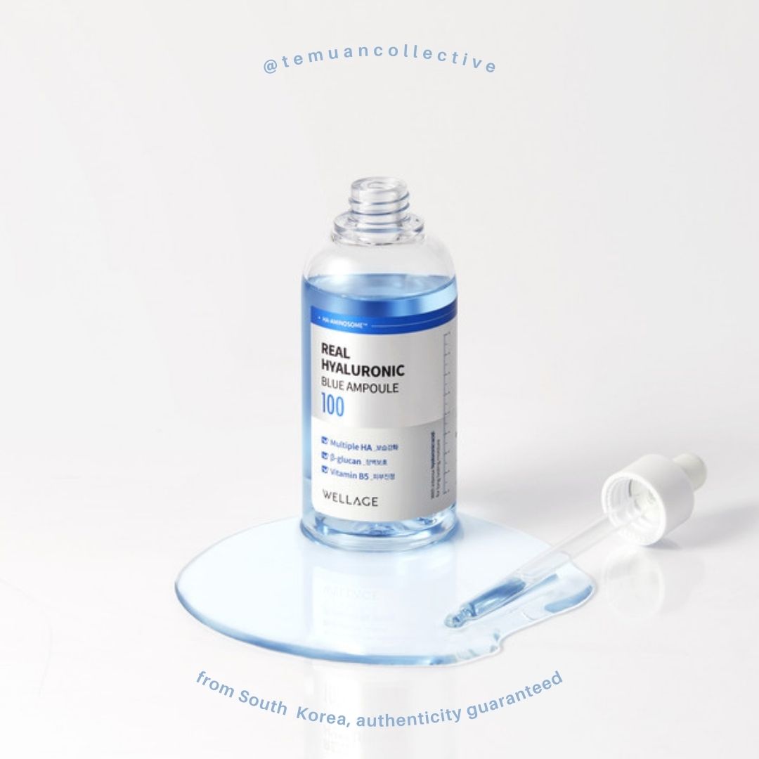 WELLAGE Real Hyaluronic Blue 100 Ampoule