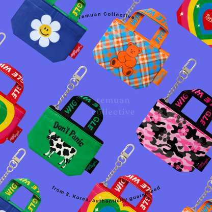 Wiggle Wiggle Mini Tarpaulin Bag Keyring