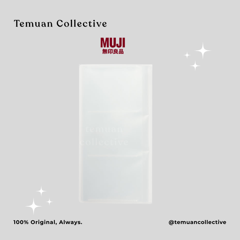 MUJI Polypropylene High Transparency Album 3 Rows (132 Pockets)