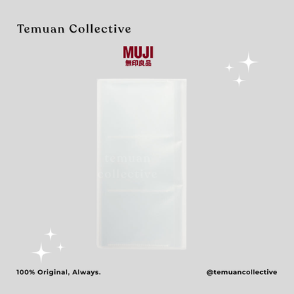 MUJI Polypropylene High Transparency Album 3 Rows (132 Pockets)