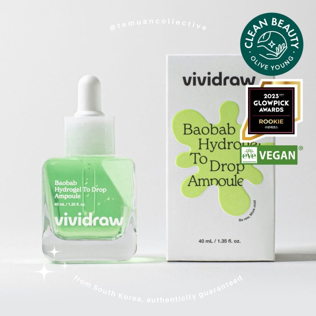 Vividraw Baobab Hydrogel To Drop Ampoule 40mL