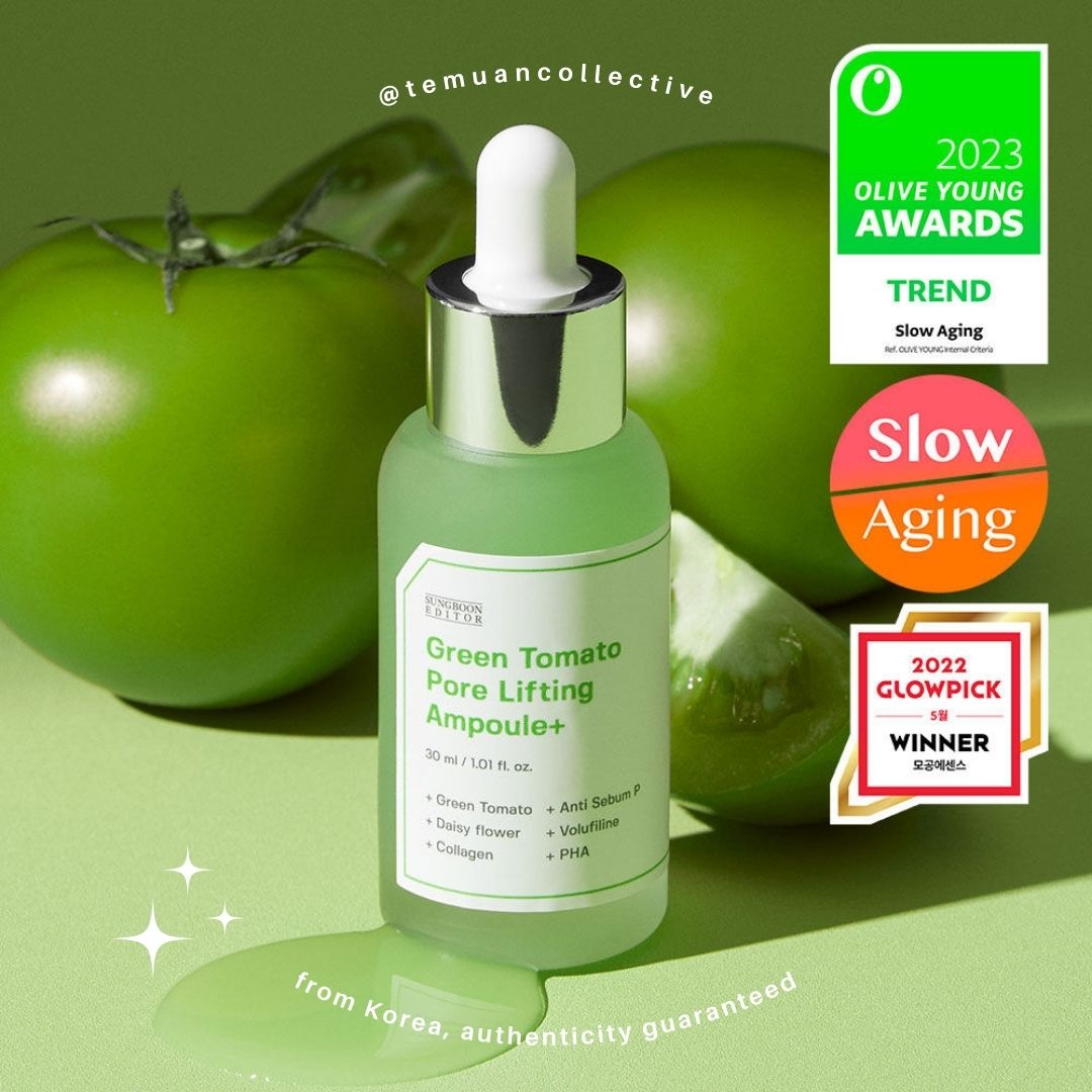 SUNGBOON EDITOR Green Tomato Pore Lifting Ampoule
