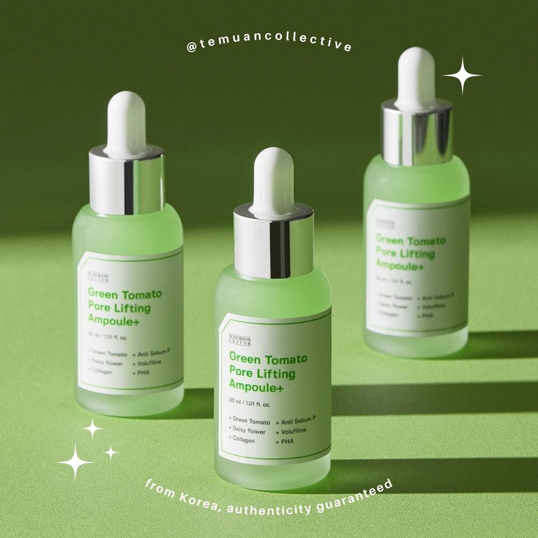 SUNGBOON EDITOR Green Tomato Pore Lifting Ampoule