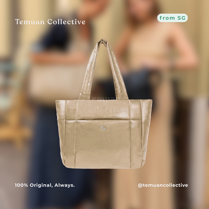 The Paper Bunny Puffer Shopper Bag