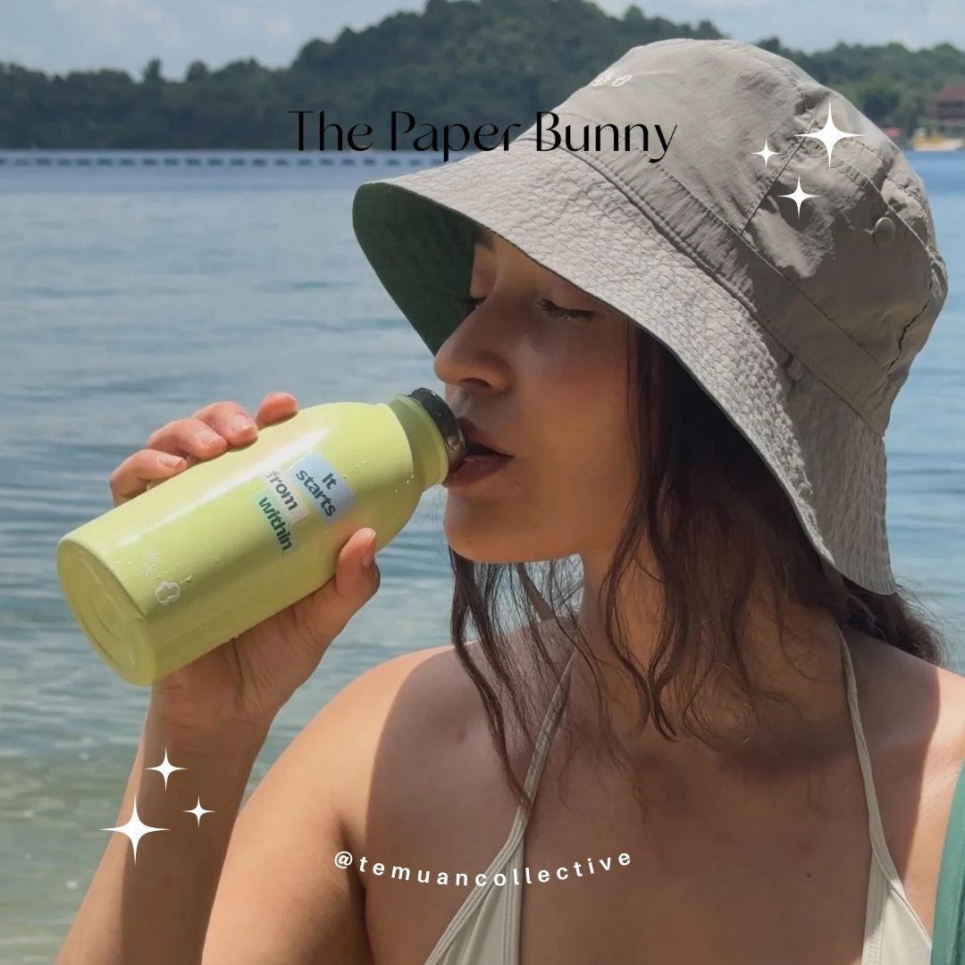 The Paper Bunny Reversible Bucket Hat