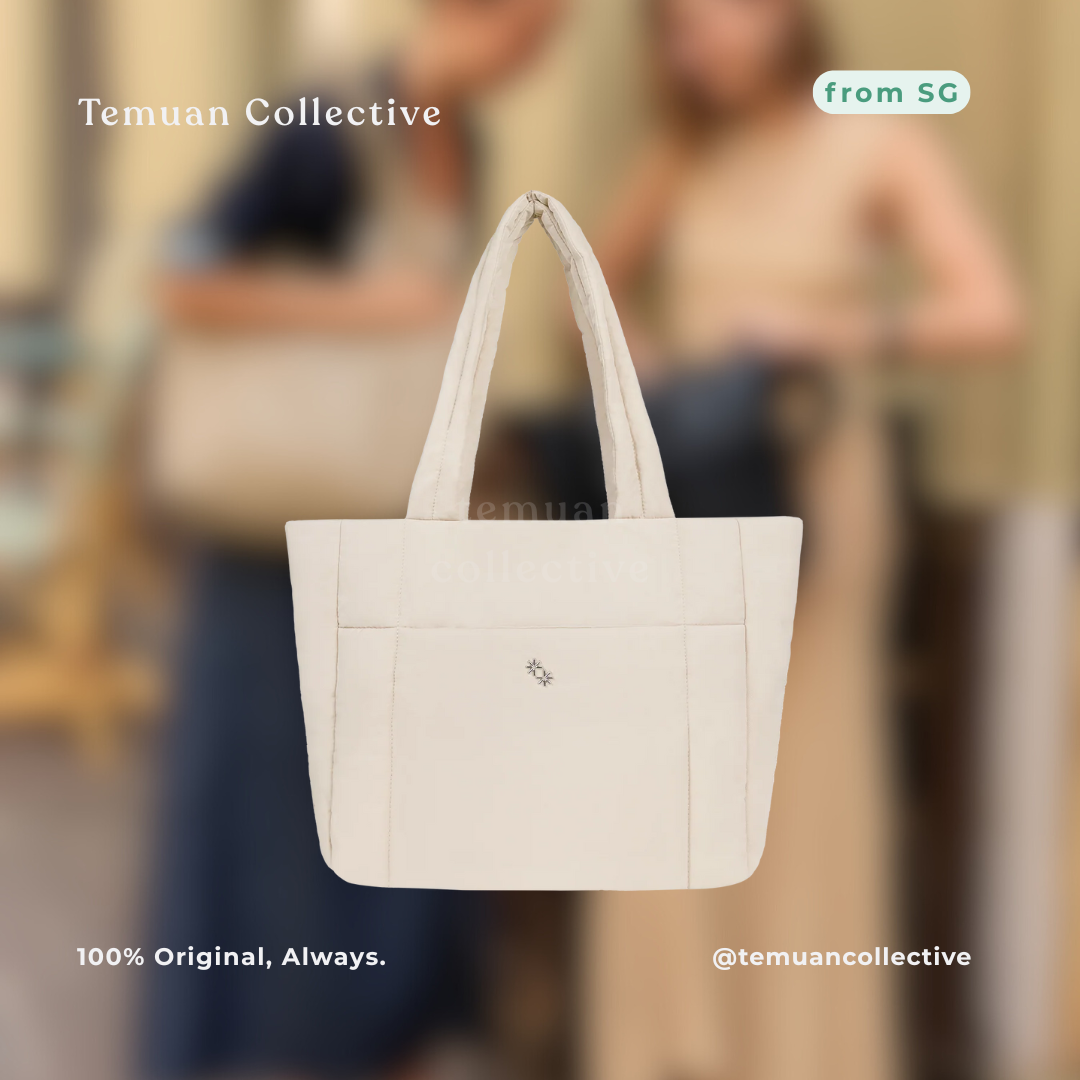 The Paper Bunny Puffer Shopper Bag