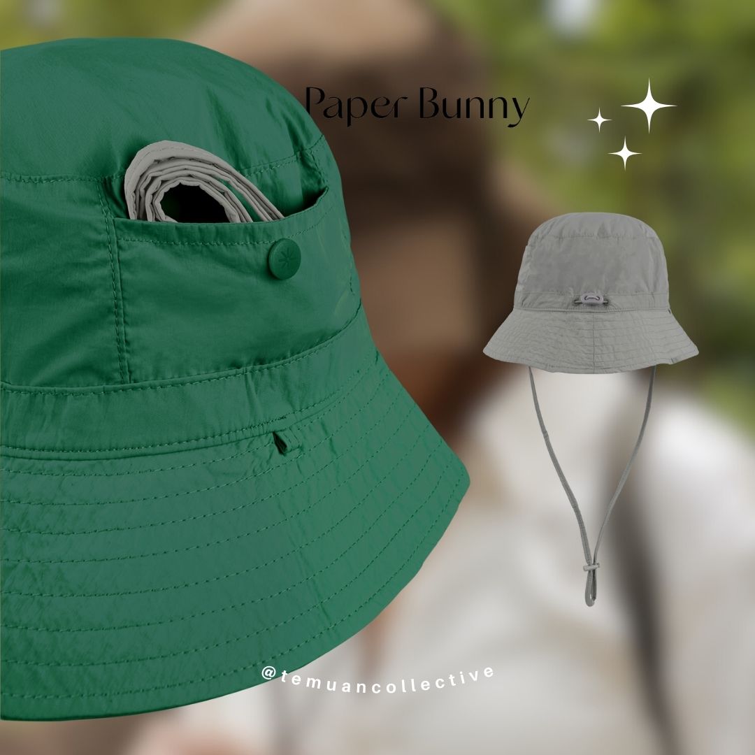 The Paper Bunny Reversible Bucket Hat