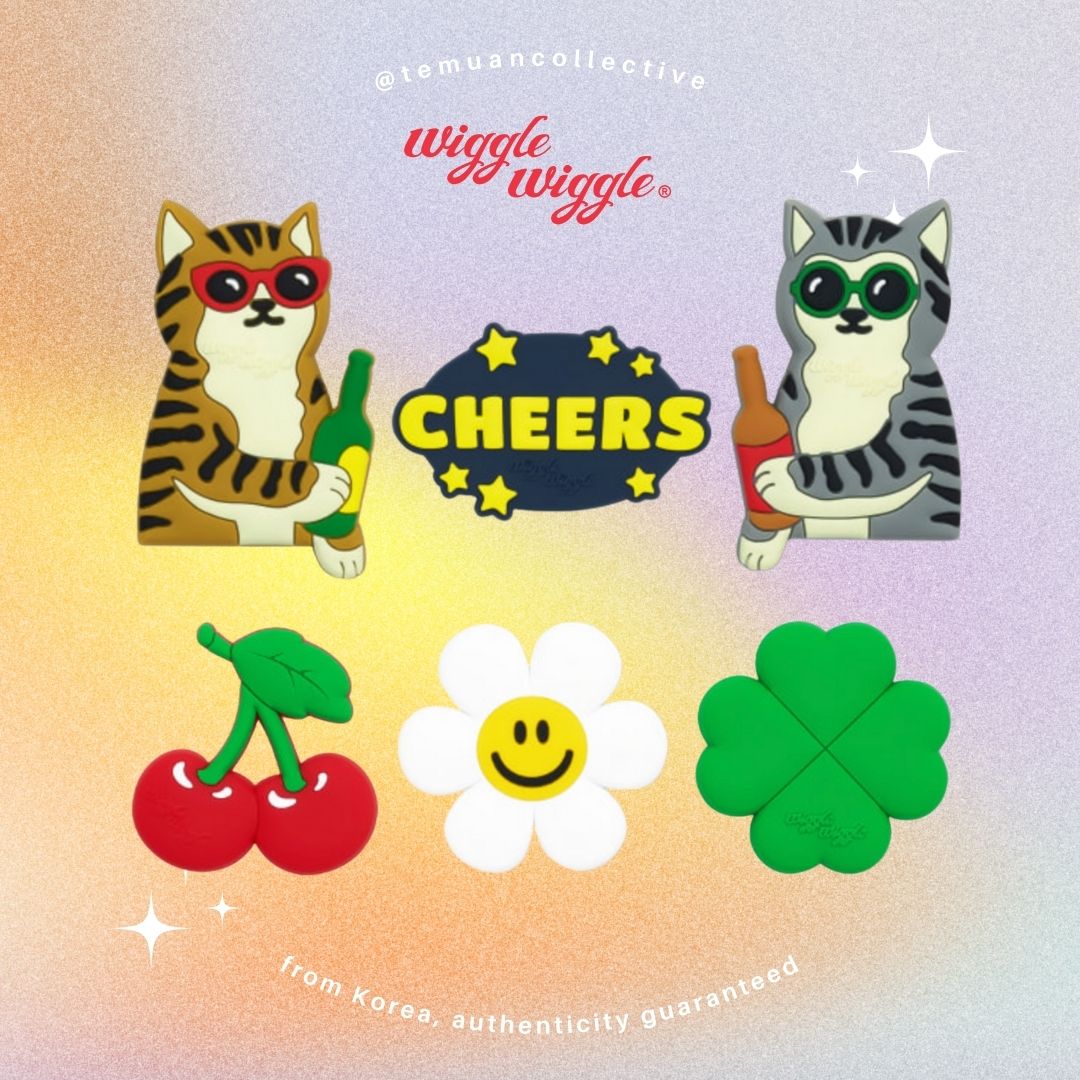 WIGGLE WIGGLE PVC Magnet Set