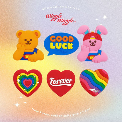 WIGGLE WIGGLE PVC Magnet Set