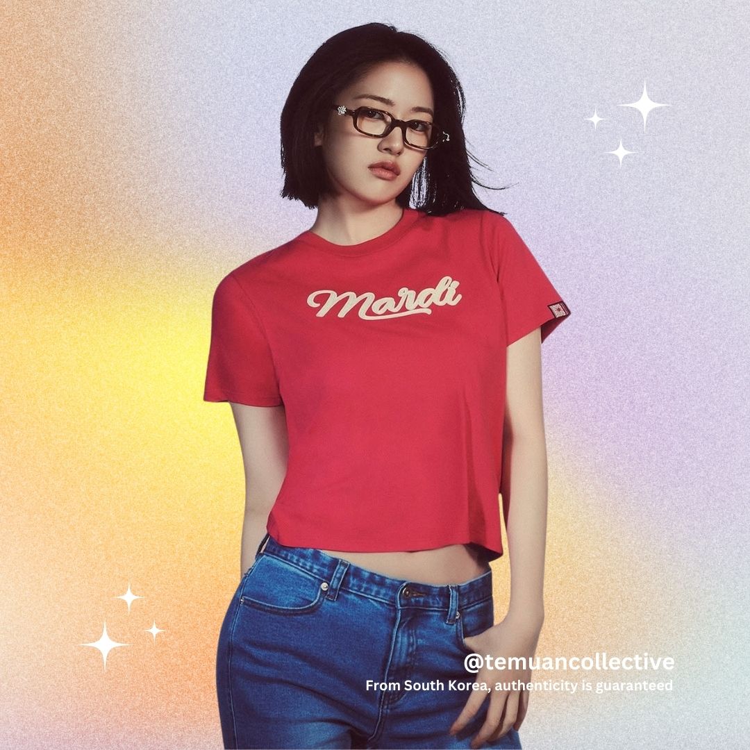 MARDI MERCREDI Slim TShirt with Vintage Logo