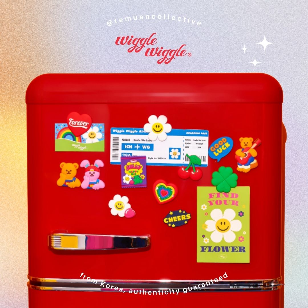 WIGGLE WIGGLE PVC Magnet Set