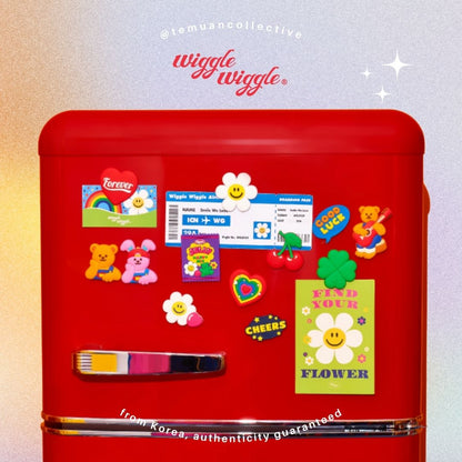 WIGGLE WIGGLE PVC Magnet Set